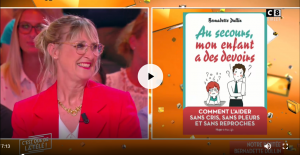 Au secours mon enfant a des devoirs sur "C'est que de la Télé!"